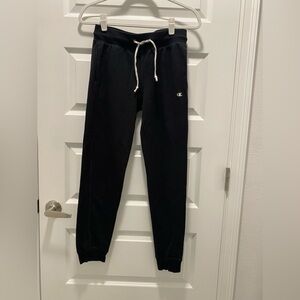 Champion Black Joggers Small